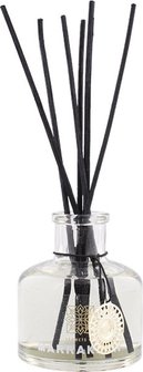 Luxe Geurstokjes NASSER "MYSTIQUE" - Rituals Inspired - Paars - Reed Diffuser - Cadeau Set - &Oslash; 6 x 44 cm -
