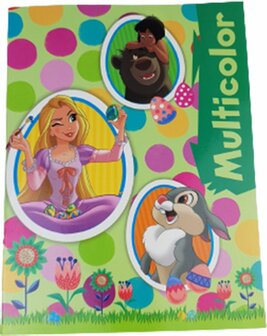 Disney Princess Pasen kleurboekje- Multicolor - Kleurboek - Papier- 32 pagina's