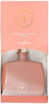 Luxe Geurstokjes SEYCHELLES - Bruin - Moonflower - Diffuser - Rituals Inspired - Cadeau - 100ml - Inclusief 10 homemade wax mel