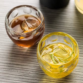 Luxe espresso kop en schotel ITALIANO - Likeurborrelglas met schotel - Glas / Acryl - Transparant - Set van 2 - Glas - Drinkgla