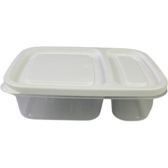 Food Box Smart - Plastic - Wit - Set van 2