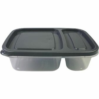 Food Box Smart - Plastic - Grijs - Set van 2