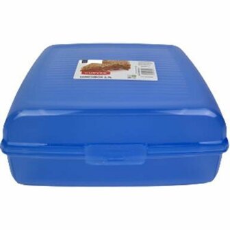 Curver Lunchbox - Broodtrommel - Blauw - Kunststof - 2.7L