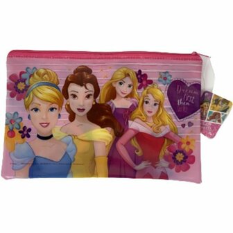 Disney Etui Frozen - 24x15cm - Multicolor - School - Tekenen - Schrijven - Pennen - Stiften