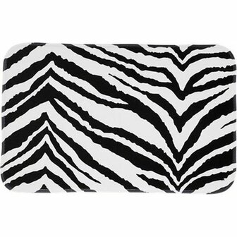 Badmat - MARTY - Zebra - 100% Polyester - 45 x 70cm