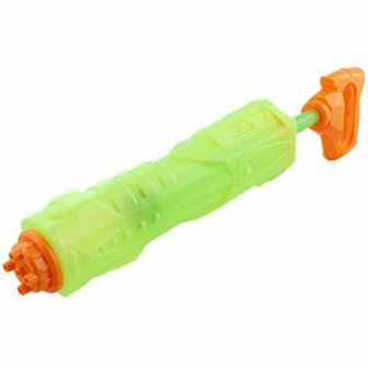 Hydro pump waterpistool - Groen / Oranje - Kunststof