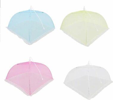 Anti-vliegenkap - Multicolor - Kunststof - 30 x 30 cm - Assorti - Vliegenkap - Kamperen - Zomer - Ant-insectenkap - Anti-insect