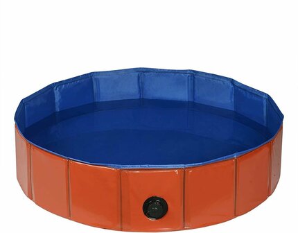 Hondenbad /Speelbad /Dieren zwembad / Rood/ Dog pool / Dogpool / Easy to drain and install 80x 20