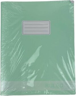 Schriften gelijnd A5 JOELLA - Turquoise / Wit - Papier - 16,5 x 21 cm - 5 Stuks - Schoolschrift - Schrift - Back To School - Sc