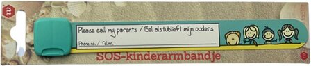 SOS Kinderarmbandje - Assorti