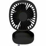 Trendy Retro design Desk Fan USB / Tafelventilator / Kantoor Bureau ventilator/ Zwart / 13 cm / thuiswerken / hittegolf / koele