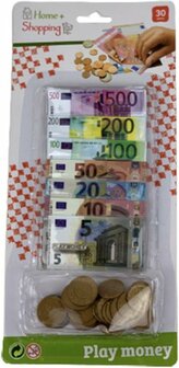 Nep Speelgeld - Euro - 30 stuks - Play Money - Vanaf 3 jaar - Multicolor - Spelen