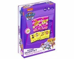 PAW Patrol Quartet spel - Roze / Multicolor - Karton - 2-4 spelers - Vanaf 4 jaar - Spel - Kaartspel - Speelgoed - Spelen - Kwa