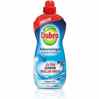 Dubro Allesreiniger - Blauw / Multicolor - Kunststof - Set van 3 - The Cream Cleaner - Veelzijdige reiniger - Allesreiniger