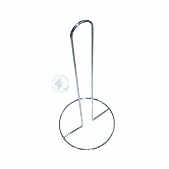 Keukenrolhouder - zilver - metaal - 33 cm - keuken - keukenrol - thuis - interieur