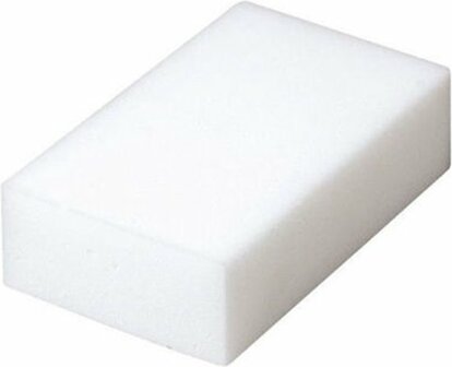 Vlekkensponzen - Wit - Licht Schurend - Spons - Kunststof - 9 x 6 x 3 cm - Set van 10