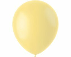 Ballonnen Matte Geel - 20 Stuks - 30cm - Feest - Opblazen - Verjaardag - Versiering