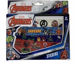 Sticker set Marvel Avengers - Rood / Multicolor - Papier - 65 Stickers