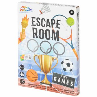 Escape room spel &#039;&#039;Olympic games&#039;&#039; - Multicolor - Kunststof - 2-4 spelers - 60 minuten spel - Vanaf 8 jaar - Spel - Speelgoed - Spelen 