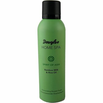 Home Spa &quot;Spirit Of Asia&quot; - Groen / Zwart - Douche Foam - 200 ml - Set van 2 - Douche - Foam - Showerfoam - Bad -