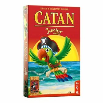 Catan junior compact - Catan - Spel - Bordspel - Spelletje - Familie spel - Bordspellen - Piraten spel - Spellen - Spelletjes 