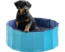 Hondenbad /Speelbad /Dieren zwembad /Blauw / Dog pool / Dogpool / Easy to drain and install 80x 30
