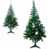 Kunstkerstboom met - Groen - h 180 cm - PVC - met standaard - Kerstmis - kerst - Tirol  - kerstboom