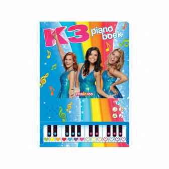 K3 Piano Boek - Piano spelen - Kinderen - Cadeau - Cadeautip - Sinterklaas - Muziek - Hanne - Marthe - Klaasje 