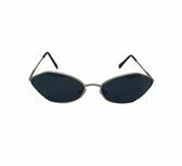 Zonnebril FRANKY - Bril - UV 400 - Zwart - Ovaal Model - Rond - Shades - Unisex