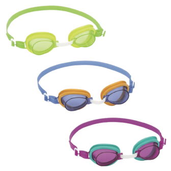 Duikbril kinderen - Blauw / Oranje - Kunststof - One Size - Vanaf 3 jaar - zwembril 2