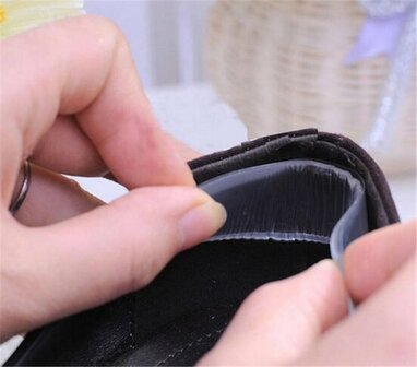 Comfortabele 3D-Gel Hielspoor Zooltjes Ladies (Maat 1) - Gelzooltjes Voor Hielbescherming Hiel Gelsokken / Beschermers / Cups /