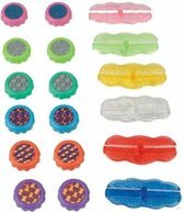 Spaakreflectoren set - Fietsreflectoren - Fiets accessoires voor kinderen - Multicolor - 18 stuks