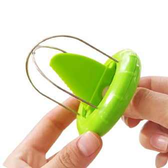 Fruit Scheider - Groen - Kunststof - 7 x 5,5 x 4,5 cm - Fruit - Keuken 