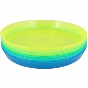 KDV SNACKIES &lsquo;  OCEAN &lsquo; BEKER / BORD / BESTEK / SNACKBAKJES SET