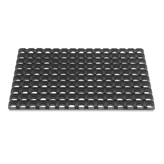 Rubberen buitenmat - deurmat - hoogte 22 mm - 39 x 58 cm