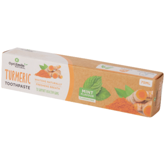 Turmeric / Kurkuma tandpasta - Bruin / Multicolor - 75ml - Toothpaste - Dentifrice2