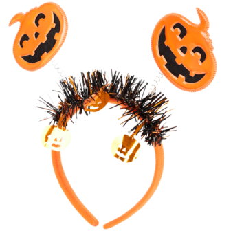 Halloween Diadeem Model Scary Pompoen