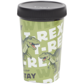Dinosaurus T Rex lunchbox met drinkbeker