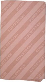 Supertrash rekbaar kaftpapier - Boekenkaft - Roze - Textiel - 29 x 21 cm - schoolcampus - school - Set van 2