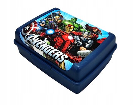 Lunchbox Avengers - Donkerblauw