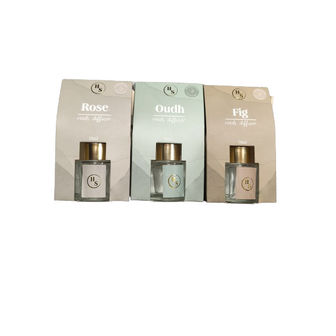 Sjieke Geurstokjes Diffuser Gold Collection OUDH