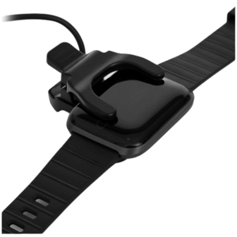 Sport Smartwatch met bluetooth - Zwart - Unisex - Met o.a. Ingebouwde hartslag- en bloedrukmeter - Waterbestendig 4 