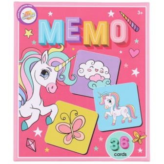 Unicorn Memory - Kaartspel - Multicolor - 36 kaarten - Kinderspellen - Eenhoorn memorie 1