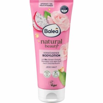 Balea Bodylotion Natural Beauty Roos &amp; Drakenfruit - Roze - 200 ml