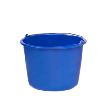 Cleaning Was Emmer - Blauw - Kunststof / RVS - Wassen / Schoonmaken - Aanmaakblokjes