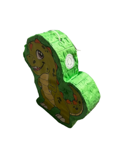 2 Pi&ntilde;ata Dinosaurus - Verjaardag -  Maat S - 21 x 20 cm