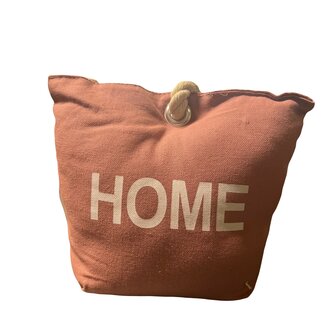 Deurstopper HOME - Oud Roze - Maison Collectie -