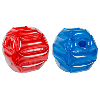 Bump N&rsquo; Bounce Body Bumpers - Blauw / Rood - Set van 2 - Wipe Out Thema Spel - 60 x 60 cm - Vanaf 3 jaar 