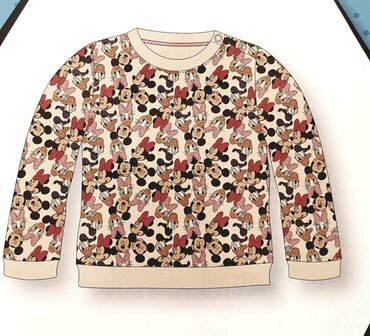 Disney- Mickey en vrienden - Sweater - maat 80/86