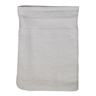 Washandjes - Wit - Katoen - 21 x 16 cm - Set van 10
